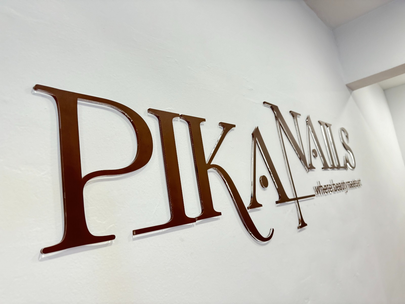 PIKA NAILS - Laser Cut Out Acrylic 