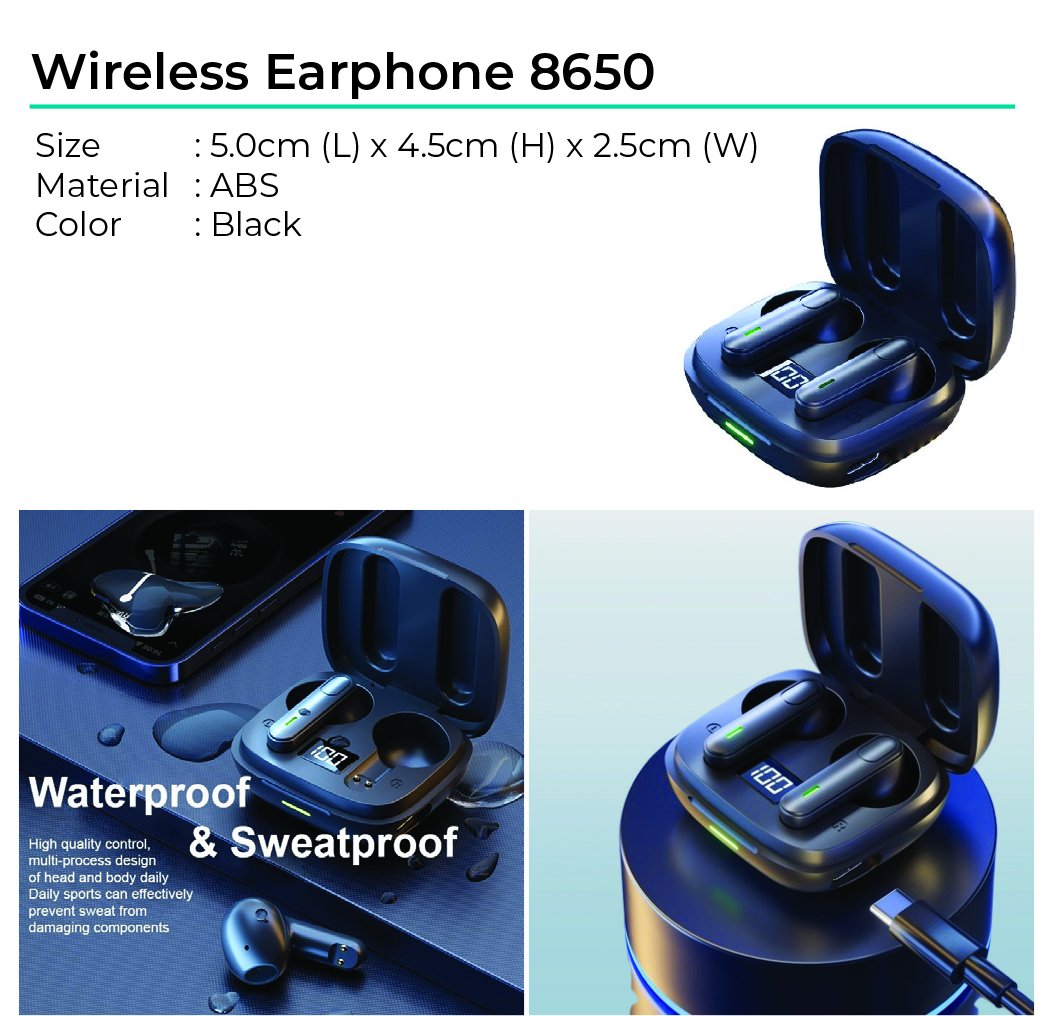 Wireless Earphone 8650