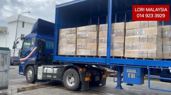DOUBLE TRAILER LORRY