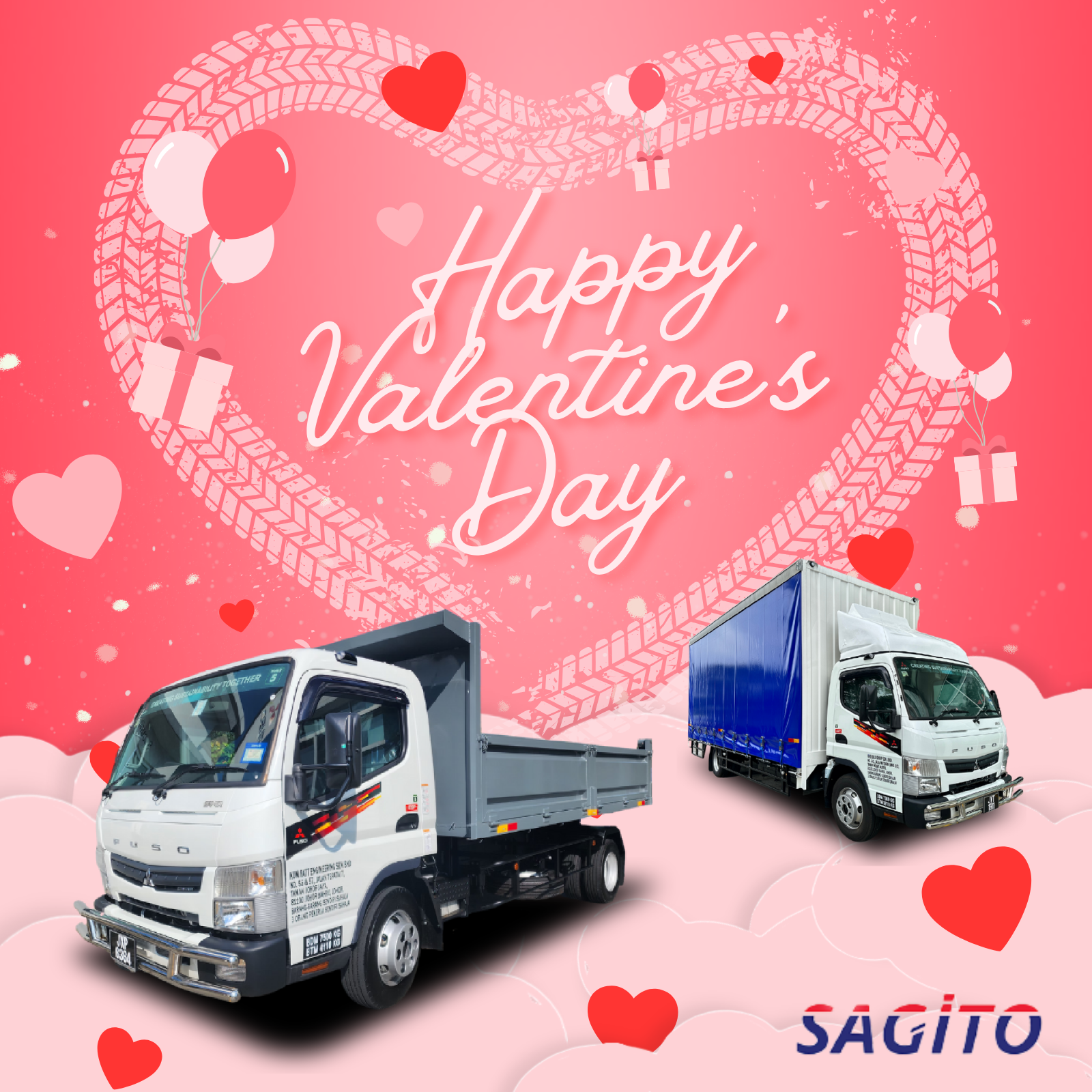Happy Valentine’s Day from Sagito Motor!