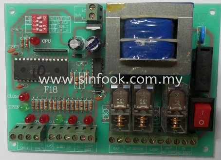 AST F18 Controller Board Control Panel Accessories Johor Bahru (JB), Senai, Selangor, Kuala Lumpur (KL), Klang, Seremban Installation, Services, Repair, Supplier | Sin Fook Electrical Alarm and Auto Gate Sdn. Bhd.