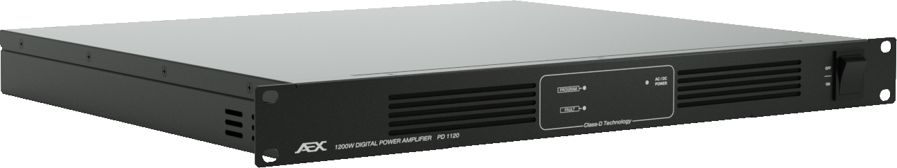 AEX PD1260 2 x 600W Class D Amplifier