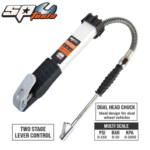 SP TOOLS Tyre Inflator with Deflator - Convex Lens Gauge - Professional | SP65900 Tyre Inflation & Gauges Specialty Tools, Workshop & Lighting Malaysia, Selangor, Kuala Lumpur (KL), Subang Jaya Supplier, Supply, Supplies, Distributor | SP Tools Sdn Bhd