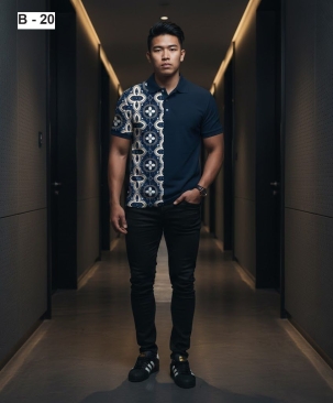 Custom Batik Sublimation T-Shirt