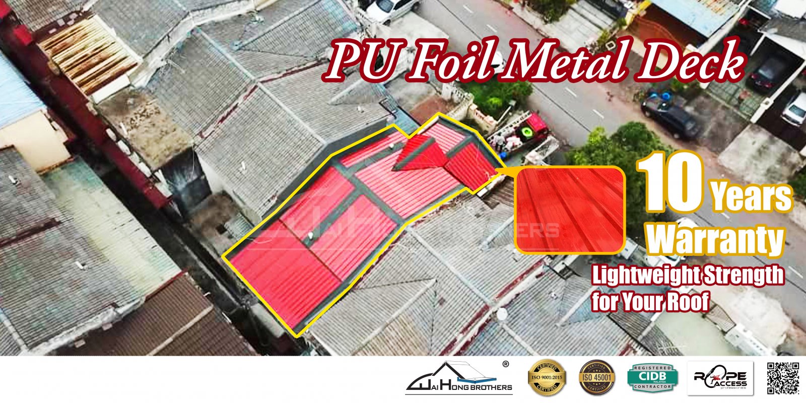 PU Foil Metal Deck