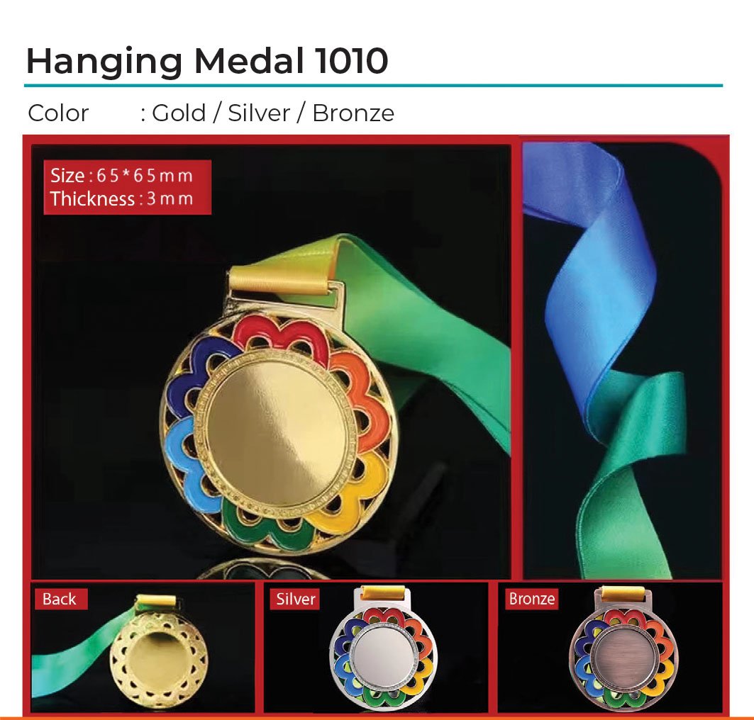 Metal Hanging Medal 1010