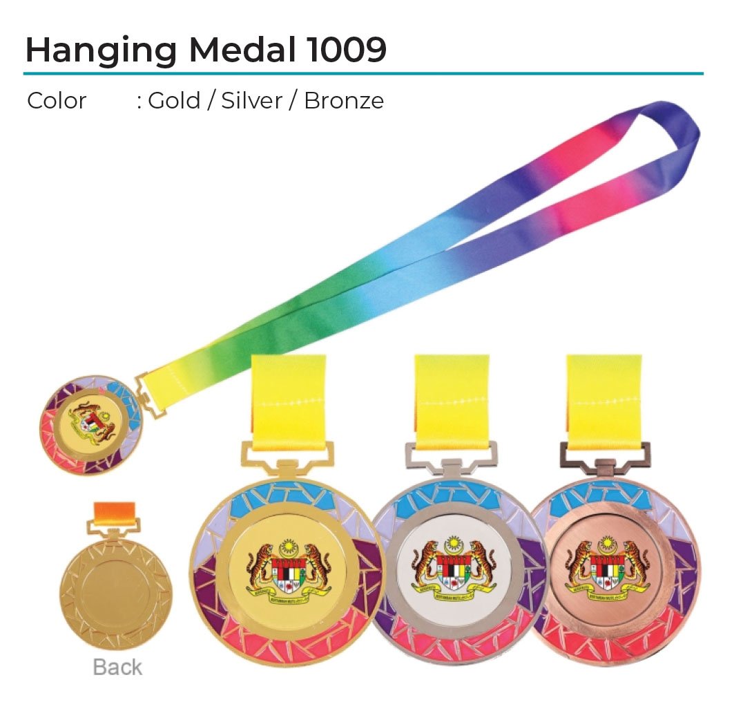 Metal Hanging Medal 1009