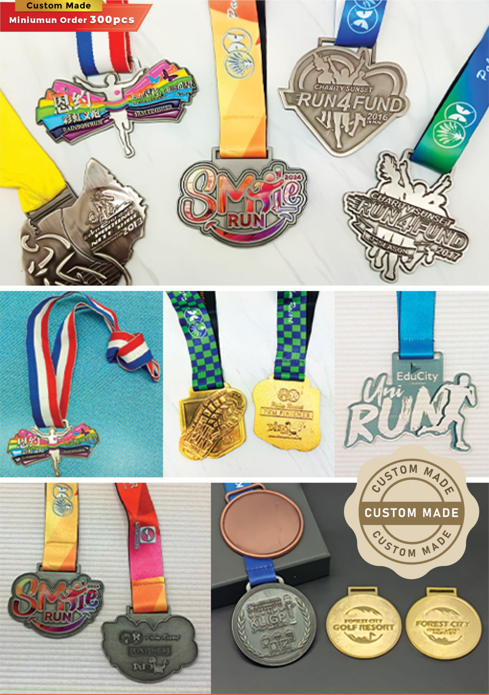 Custom Made Hanging Medal