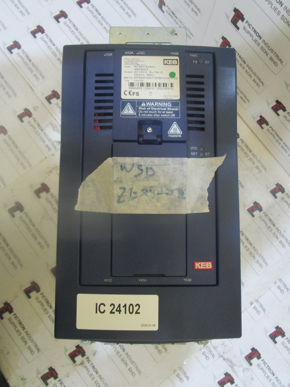 AUTHORISED KEB REPAIR AGENT 00F6000-CMAT 20F6K13-3421 20F6K13-3521 MALAYSIA SINGAPORE DRIVE VFD VSD