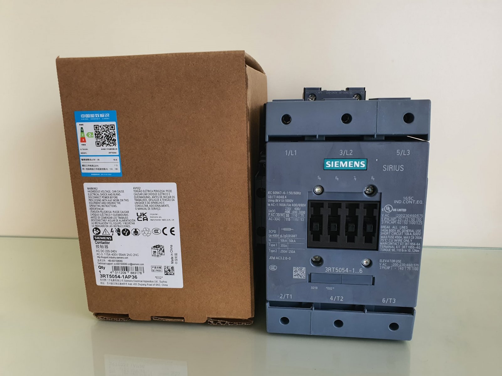 Siemens 3RT5054-1AP36 Power Contactor Malaysia