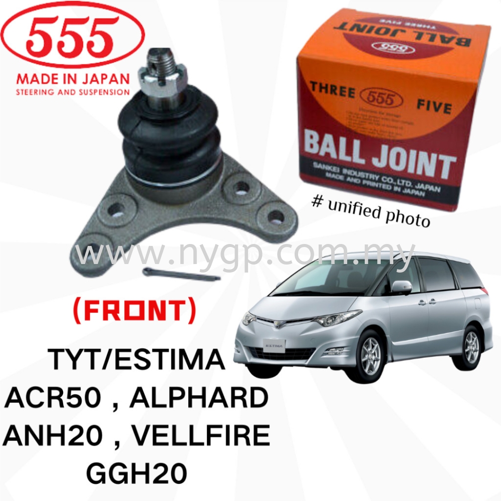 ORIGINAL TOYOTA ESTIMA ACR50 , ALPHARD ANH20 , VELLFIRE GGH20 555 JAPAN ...