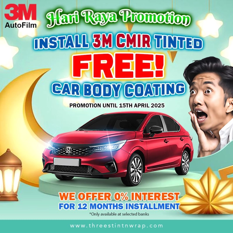 3M Hari Raya Promotion - Give Your Car the Best Protection!
