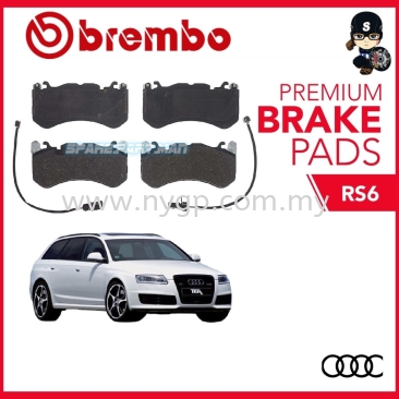 Original BREMBO Front Brake Pads (1 set) AUDI RS6'2010