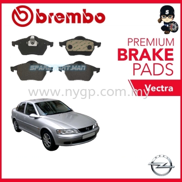 Original BREMBO Front Brake Pads (1 set) Opel Vectra