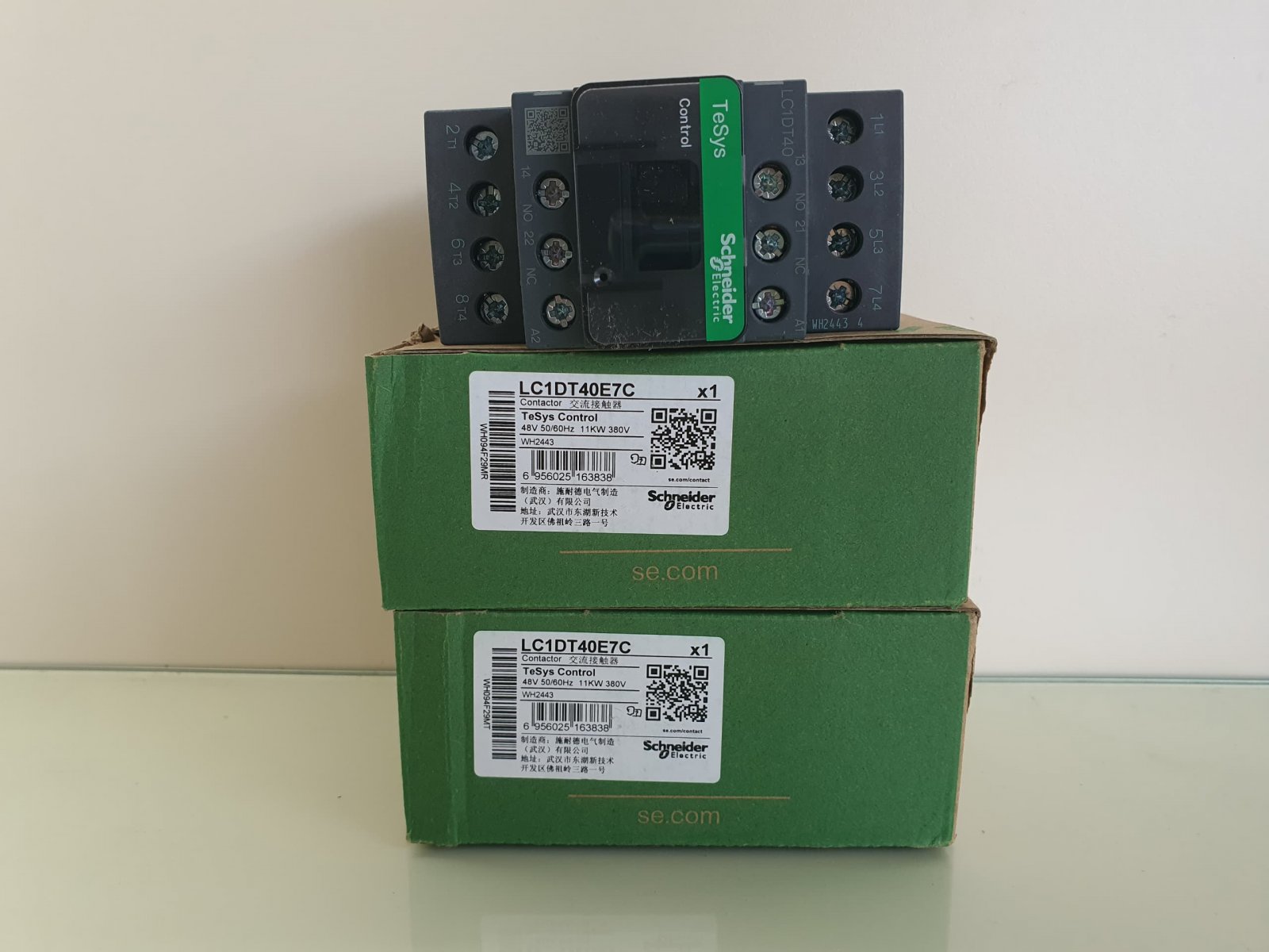 Schneider LC1DT40E7C 4POLES 48V Contactor Malaysia