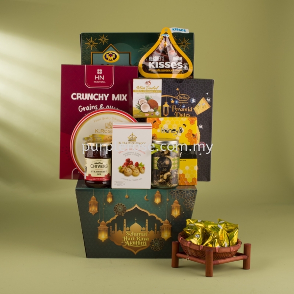 Hari Raya Hamper01(Singapore) Hamper Hari Raya Collection(Singapore) Johor Bahru (JB), Malaysia, Singapore Supply, Supplier, Delivery | Purple Rose Florist & Gifts