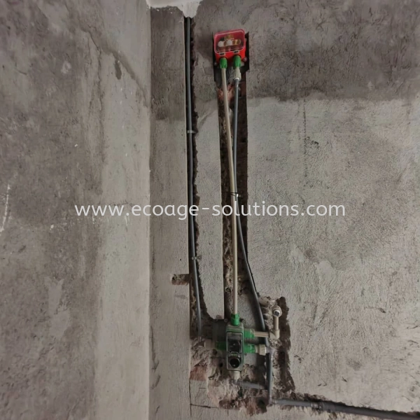 New Water Piping Installation In Damansara