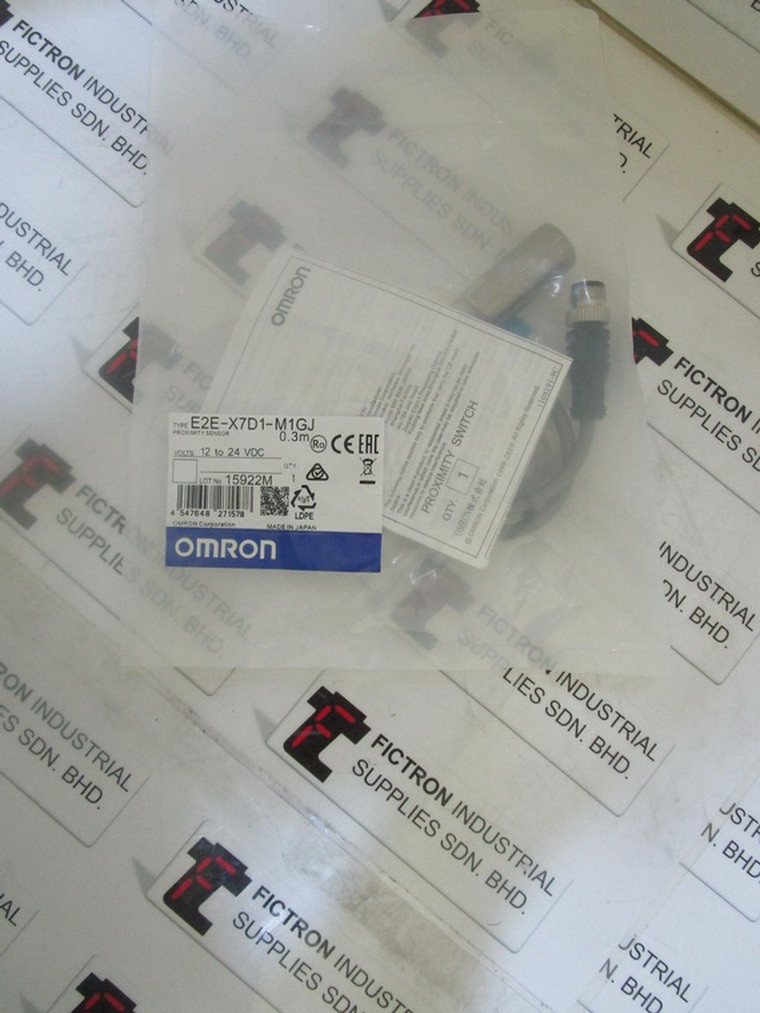 E2E-X7D1-M1GJ E2EX7D1M1GJ OMRON Proximity Sensor Supply Malaysia Singapore Indonesia USA Thailand