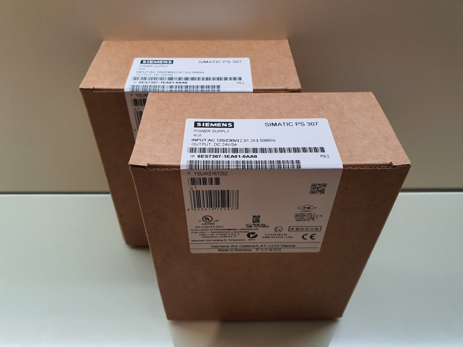 Siemens 6ES7307-1EA01-0AA0 SIMATIC S7-300 Power Supply Malaysia