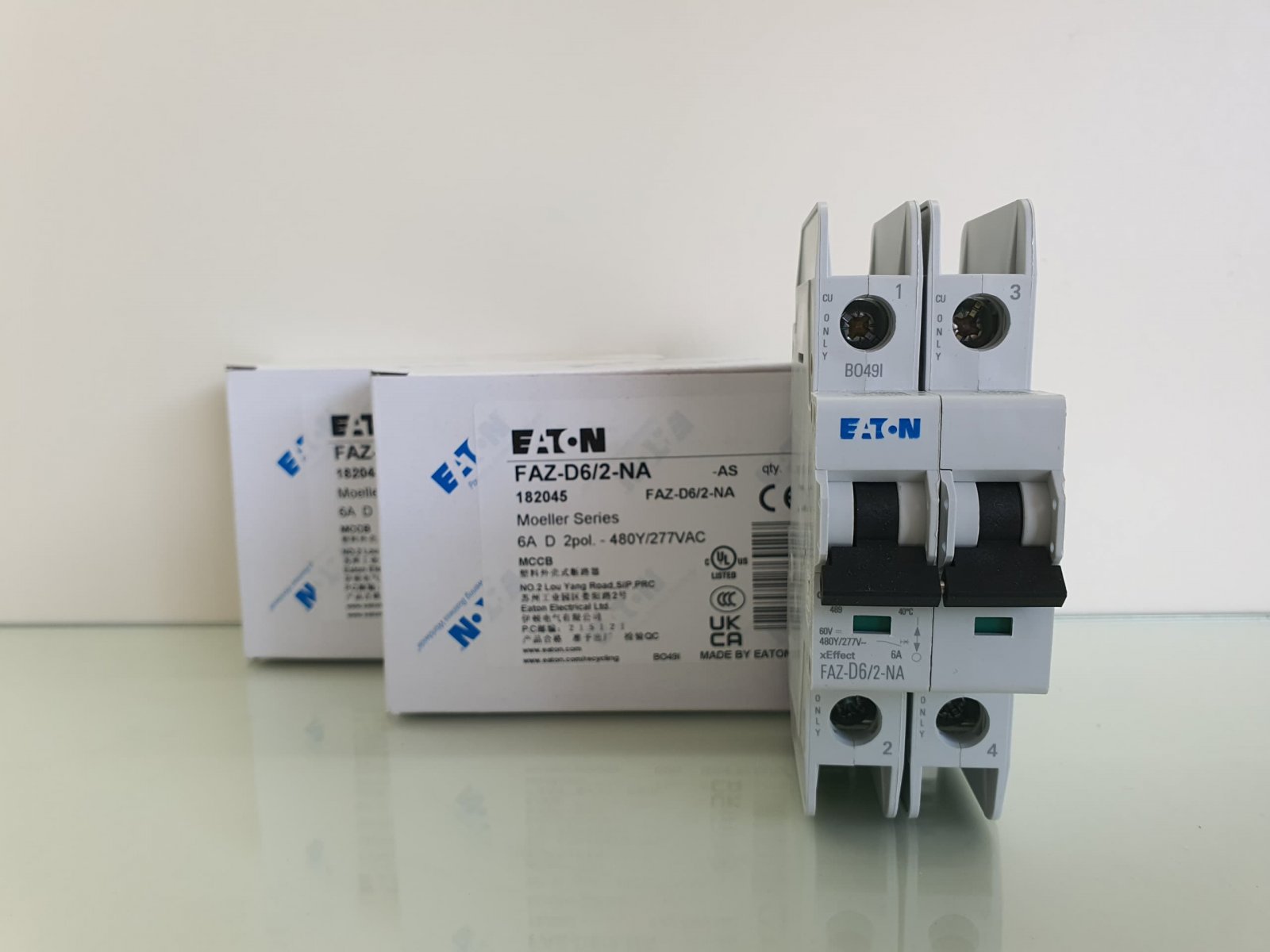 Eaton FAZ-D6/2-NA Circuit Breaker Malaysia