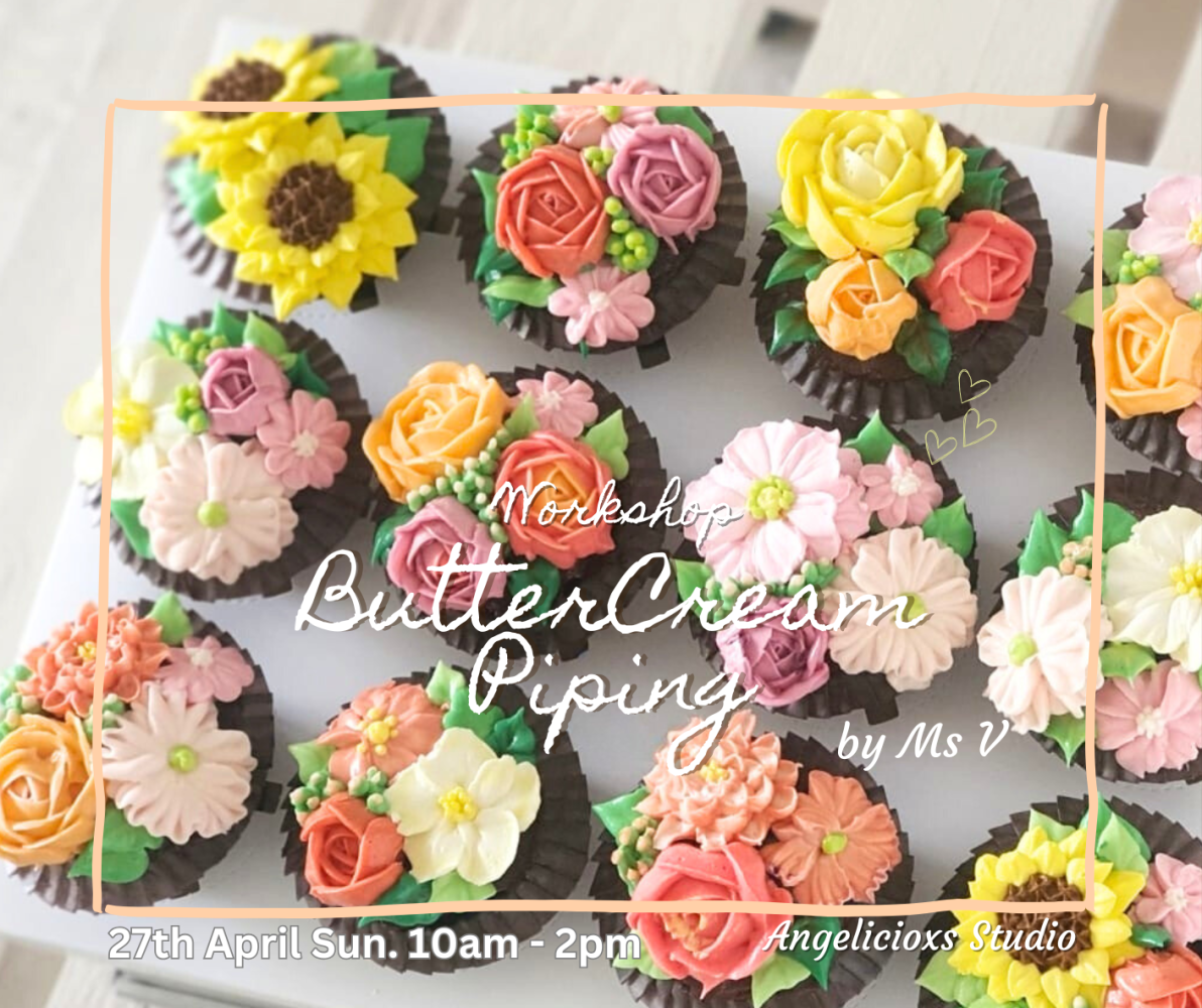 Butter Cream Piping Workshop