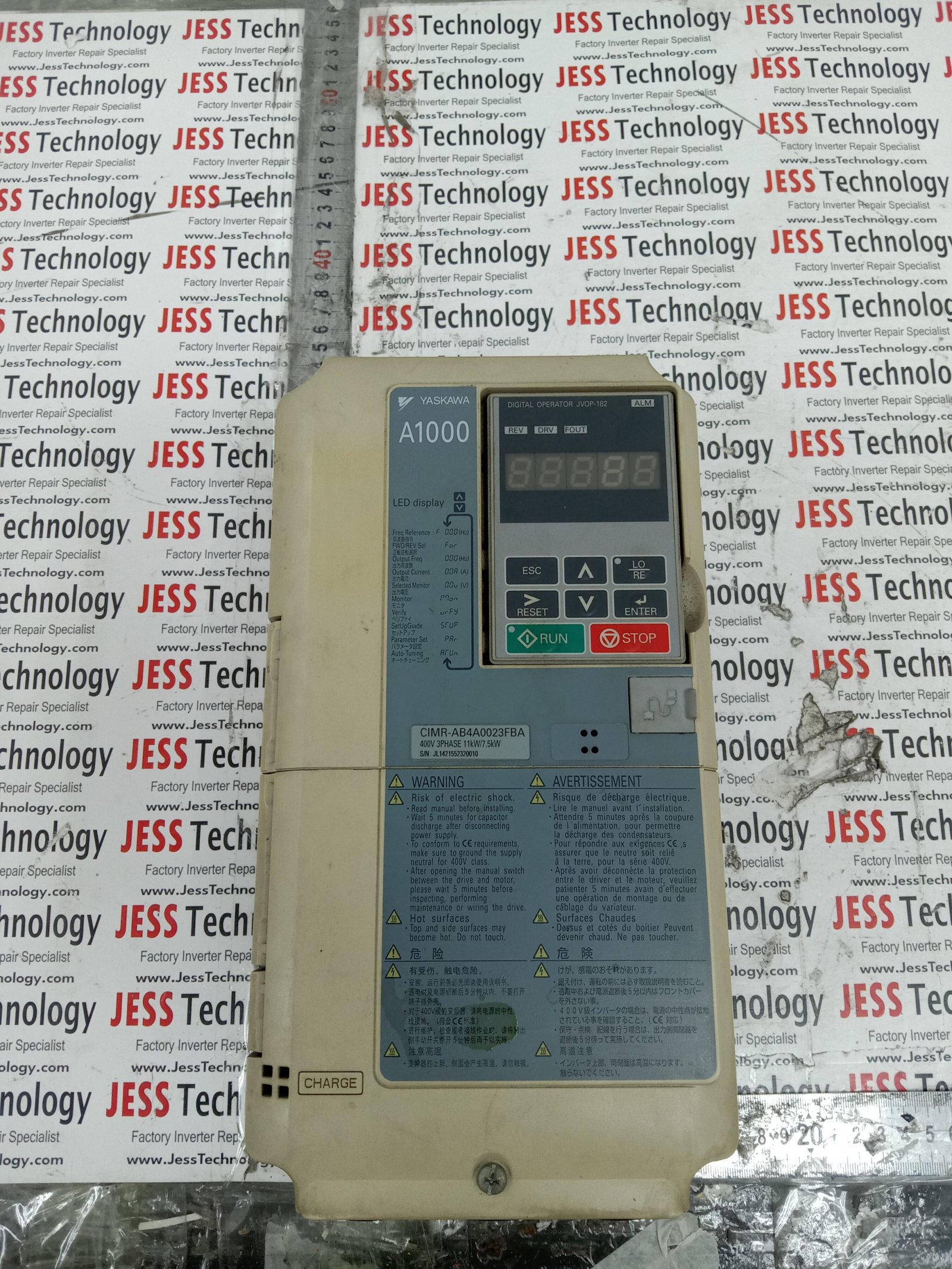 Repair YASKAWA INVERTER CIMR AB4A0023FBA Malaysia, Singapore, Indonesia, Thailand, Vietnam
