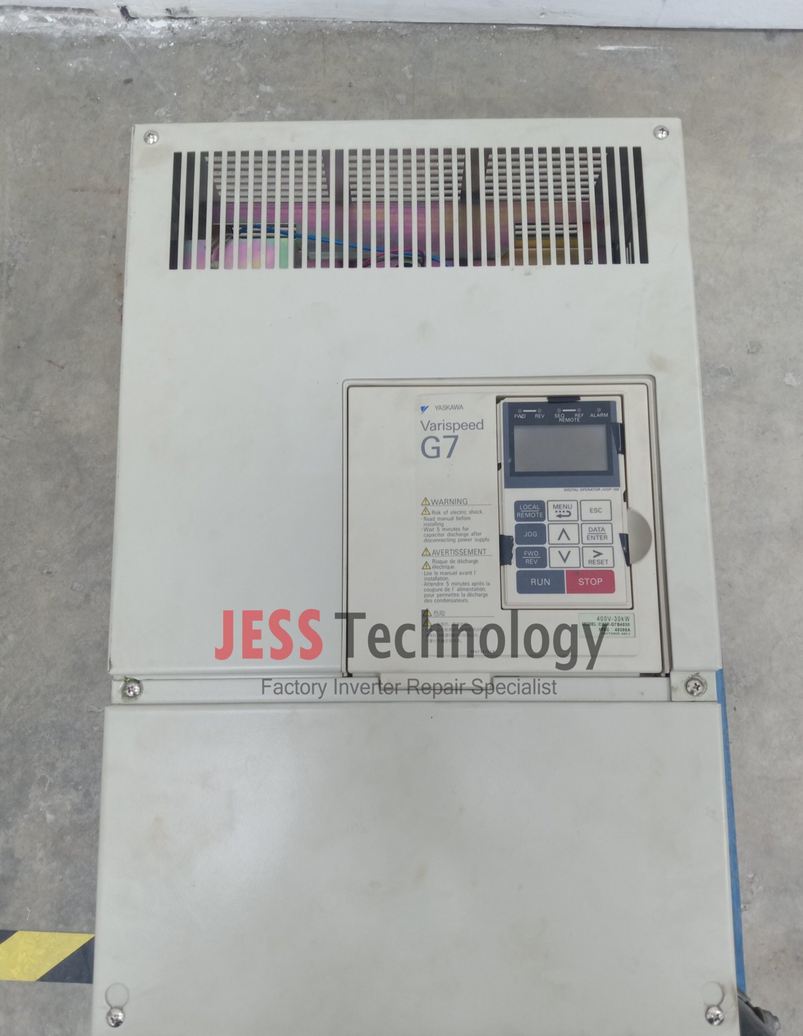 Repair YASKAWA INVERTER CIMR-G7B4030 Malaysia, Singapore, Indonesia, Thailand, Vietnam