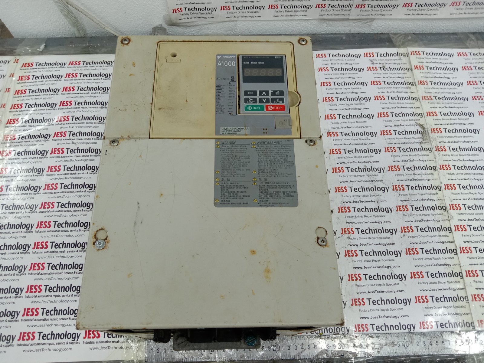 Repair YASKAWA INVERTER CIMR-AB4A00584AAA Malaysia, Singapore, Indonesia, Thailand, Vietnam