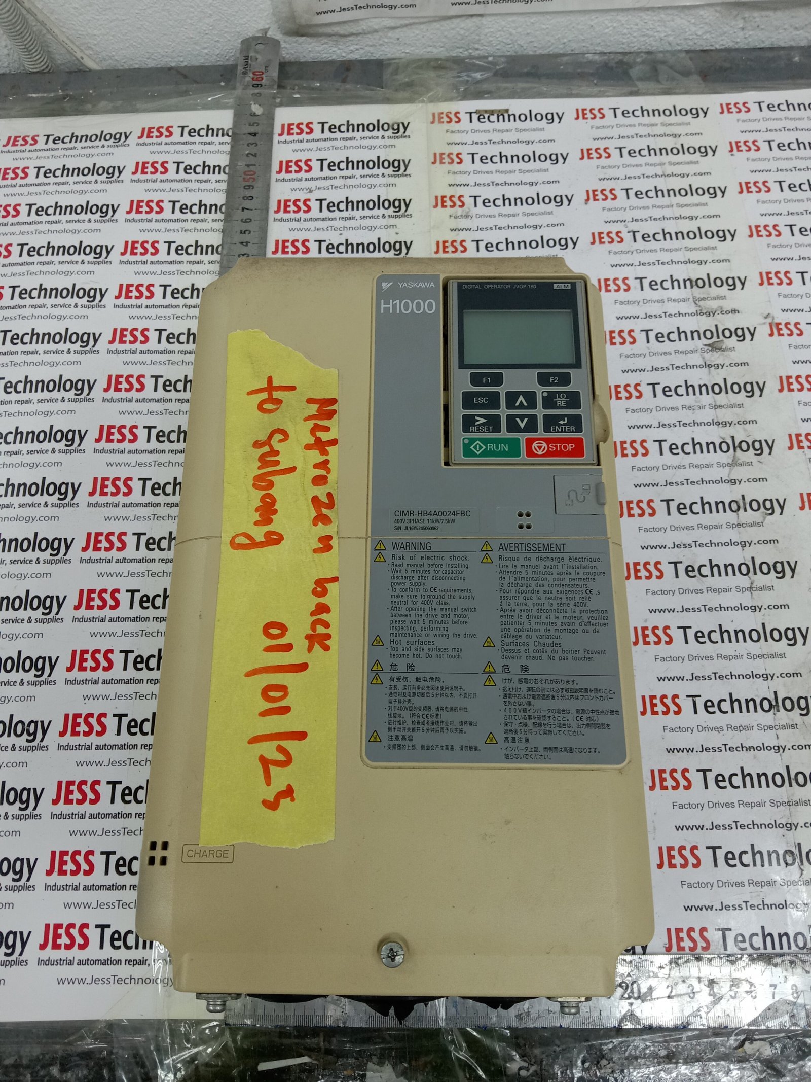 Repair YASKAWA INVERTER H1000 Malaysia, Singapore, Indonesia, Thailand, Vietnam