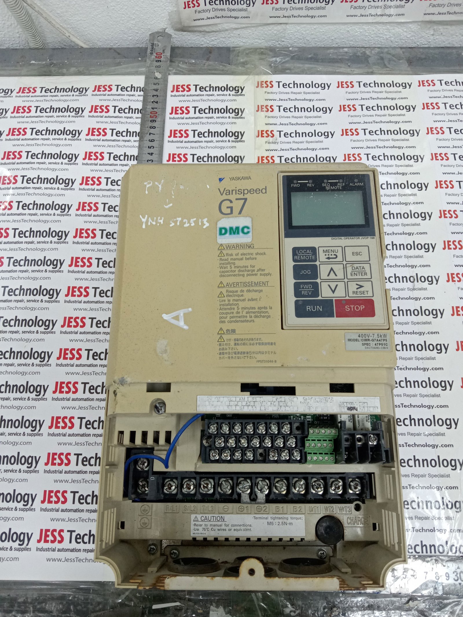 Repair YASKAWA INVERTER VARISPEED G7 Malaysia, Singapore, Indonesia, Thailand, Vietnam
