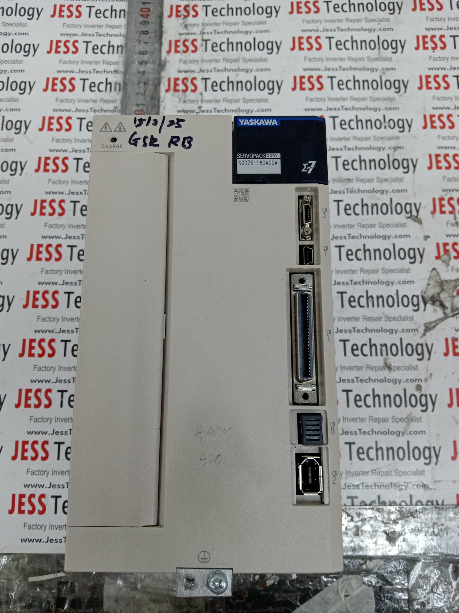 Repair YASKAWA SERVO DRIVE SDG7S-180A00A Malaysia, Singapore, Indonesia, Thailand, Vietnam