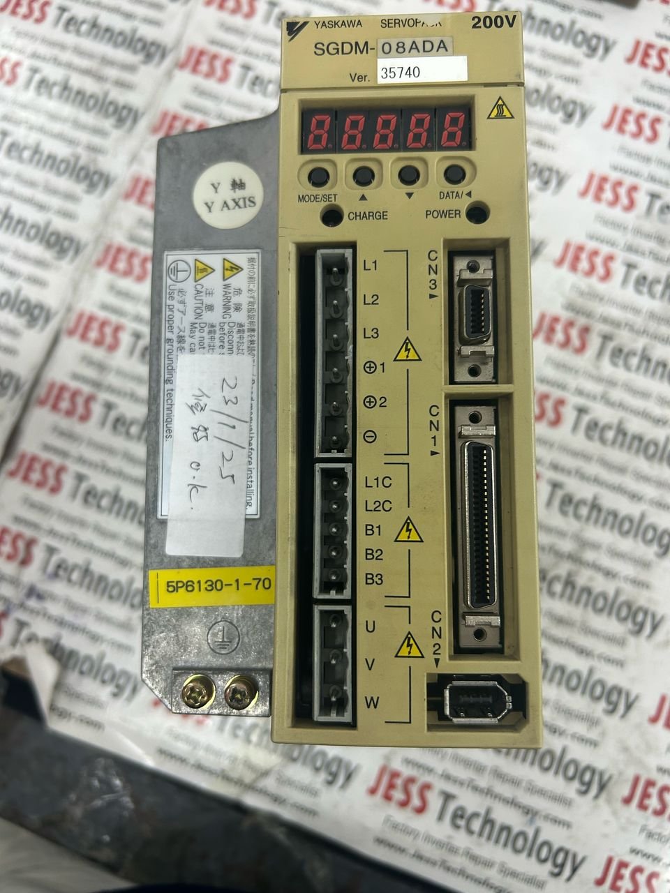 Repair YASKAWA SERVO DRIVE SGDM-08ADA Malaysia, Singapore, Indonesia, Thailand, Vietnam