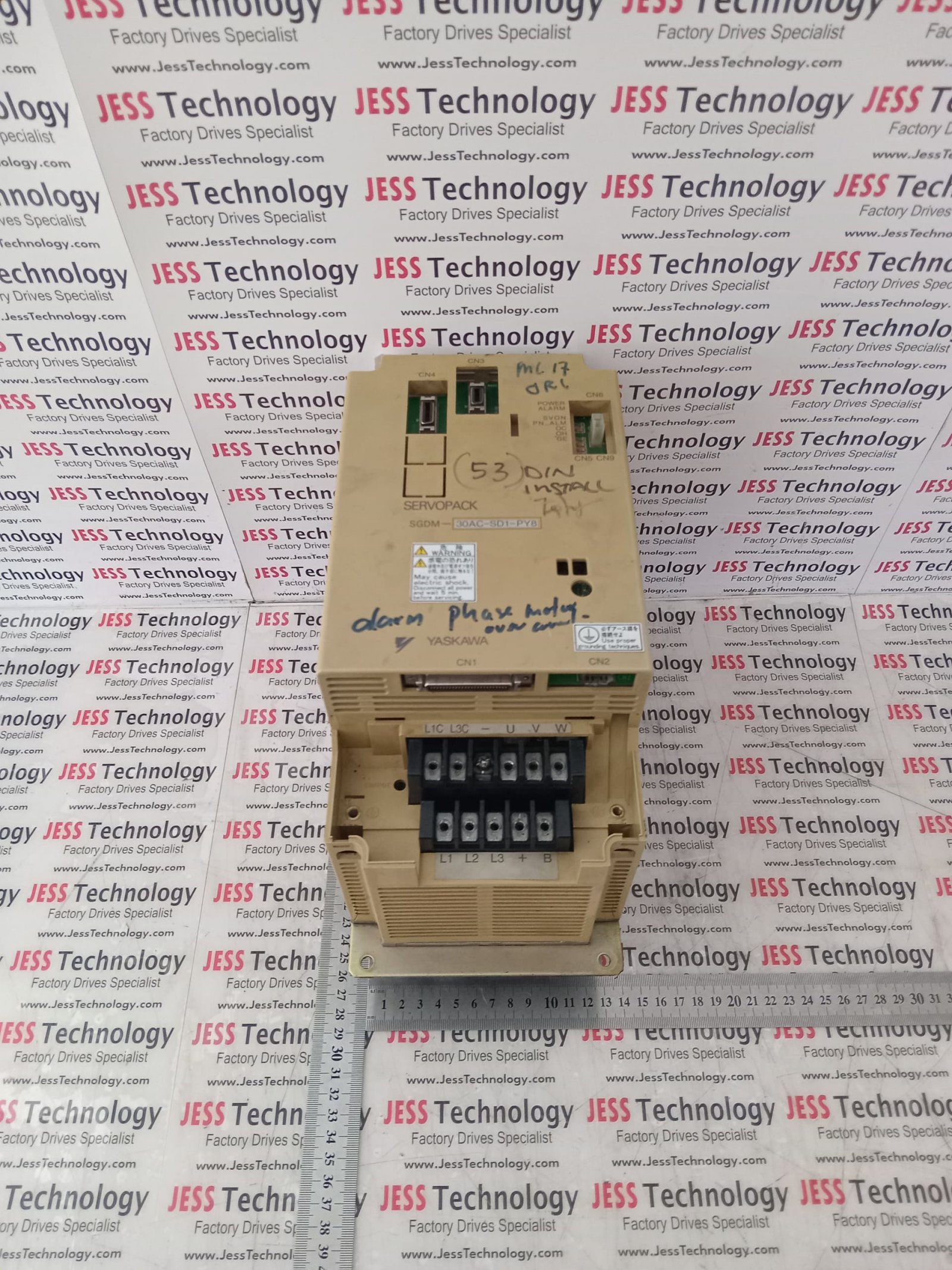 Repair YASKAWA SERVO DRIVE SGDM-30AC-SD1-PY8 Malaysia, Singapore, Indonesia, Thailand, Vietnam