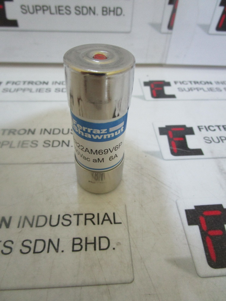 FR22AM69V6P FERRAZ SHAWMUT Cylindrical Fuse-Link Supply Malaysia Singapore Indonesia USA Thailand