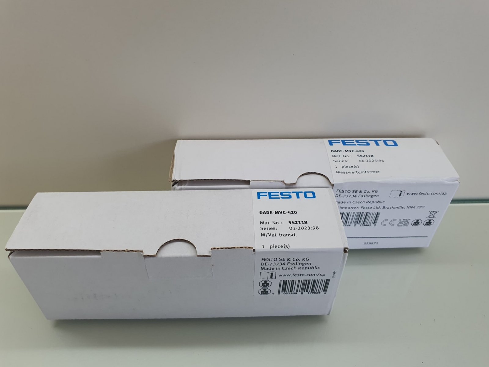 Festo DADE-MVC-420 542118 Transducer Malaysia
