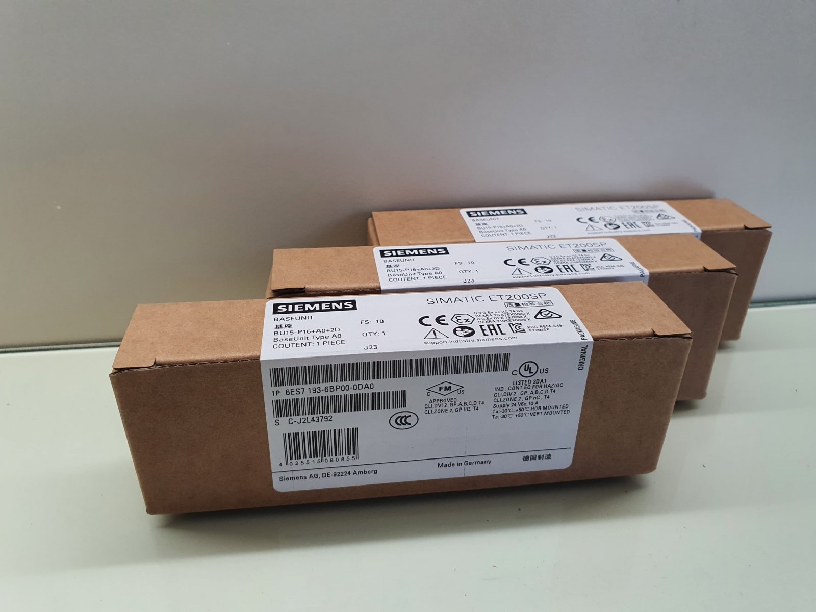 Siemens 6ES7193-6BP00-0DA0 Base Unit Malaysia