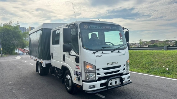Isuzu NMR Double Cab Crew Isuzu Selangor, Malaysia, Kuala Lumpur (KL), Seri Kembangan Supplier, Suppliers, Supply, Supplies | EW TRUCK BODY SPECIALIST (M) SDN BHD