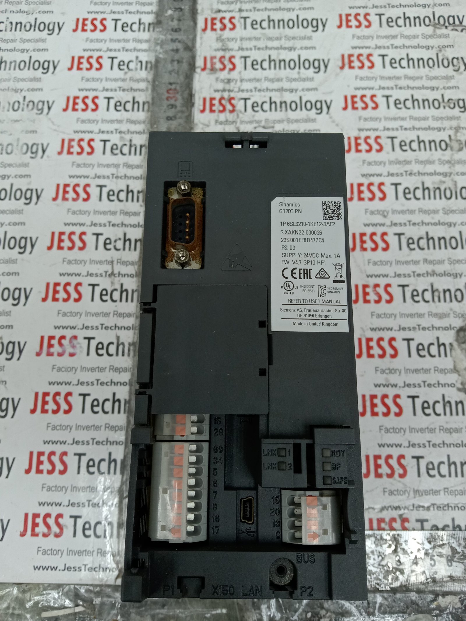 Repair SIEMENS SINAMIC 6SL3210-1KE12-3AF2 Malaysia, Singapore, Indonesia, Thailand, Vietnam