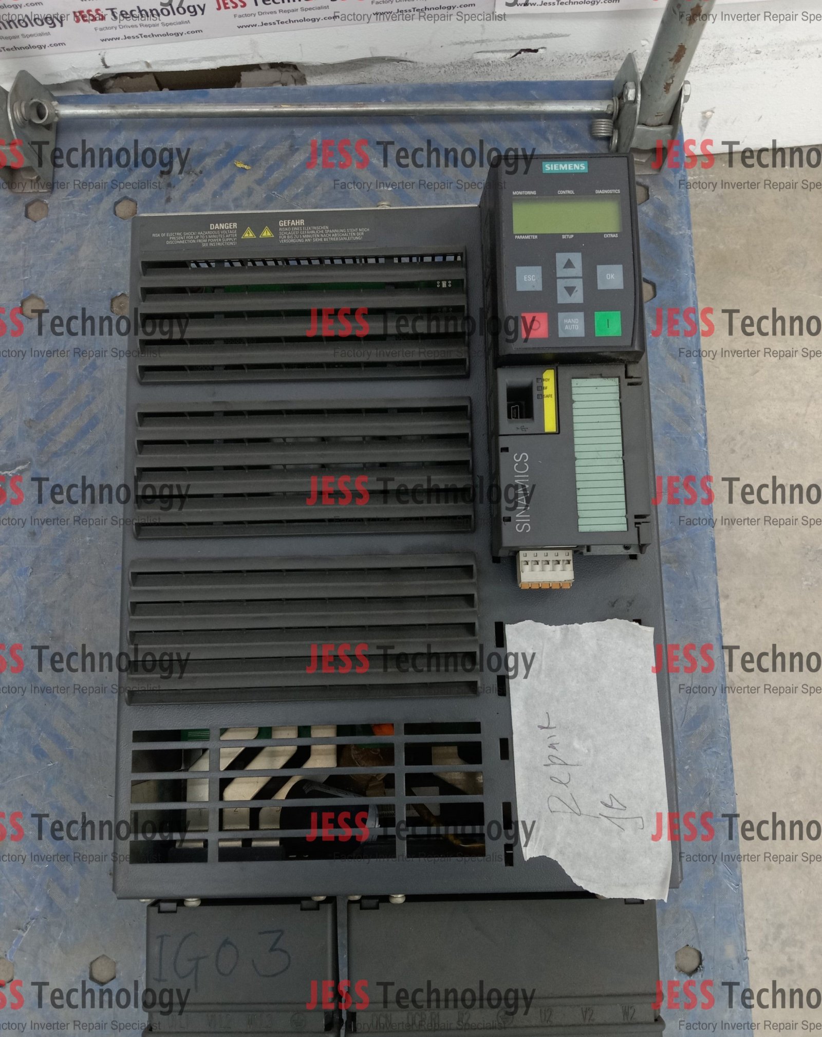 Repair INVERTER SIEMENS 6SL3210-1NE27-5UL0 Malaysia, Singapore, Indonesia, Thailand, Vietnam