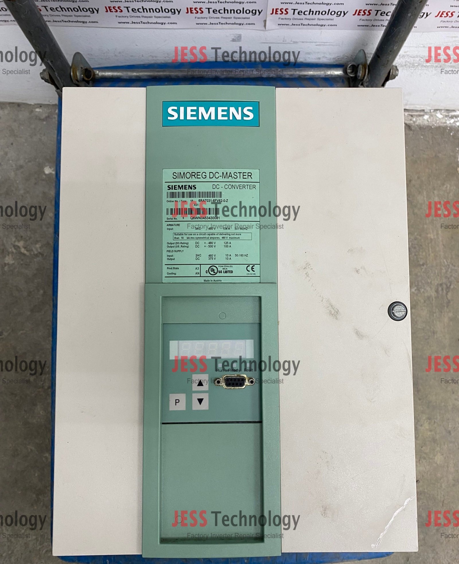 Repair INVERTER SIEMENS 6RA7031-8FV62-0-Z Malaysia, Singapore, Indonesia, Thailand, Vietnam