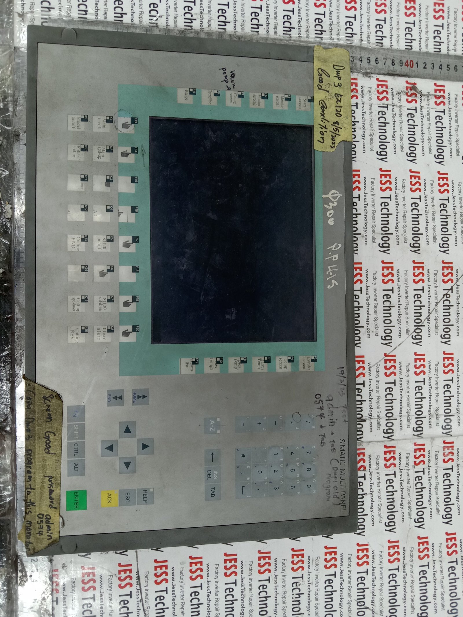 Repair HMI SIEMENS 6AV6 643-0DD01 Malaysia, Singapore, Indonesia, Thailand, Vietnam