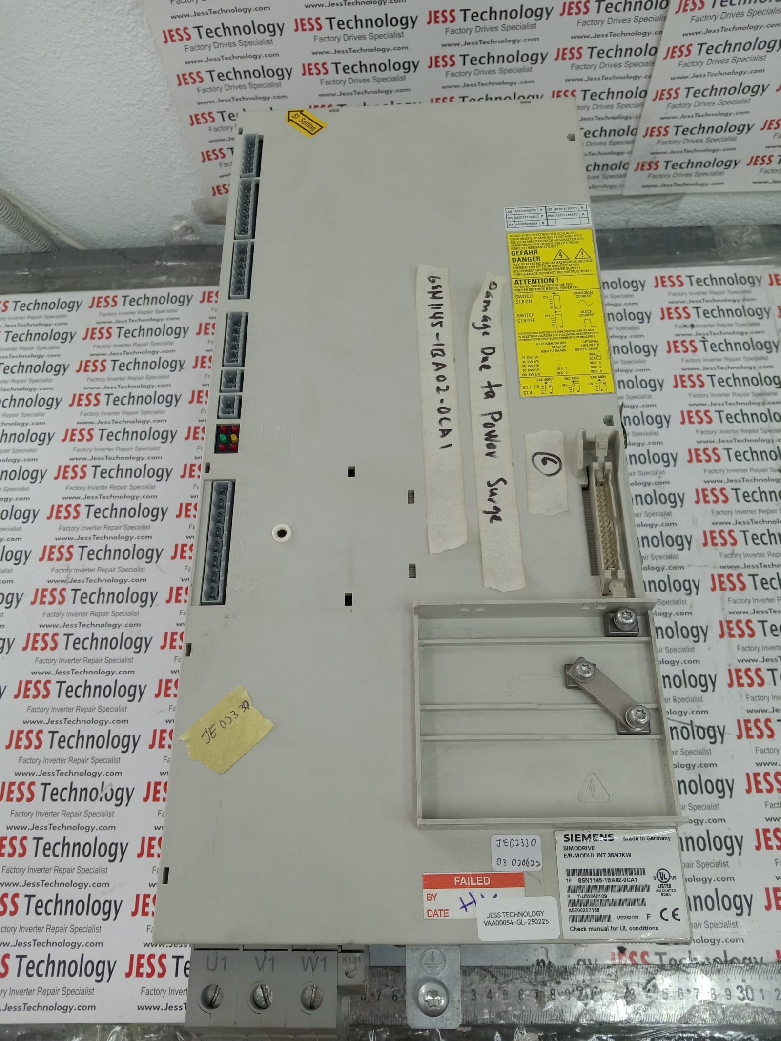 Repair SIEMENS 6SN1145-1BA02-0CA1 Malaysia, Singapore, Indonesia, Thailand, Vietnam