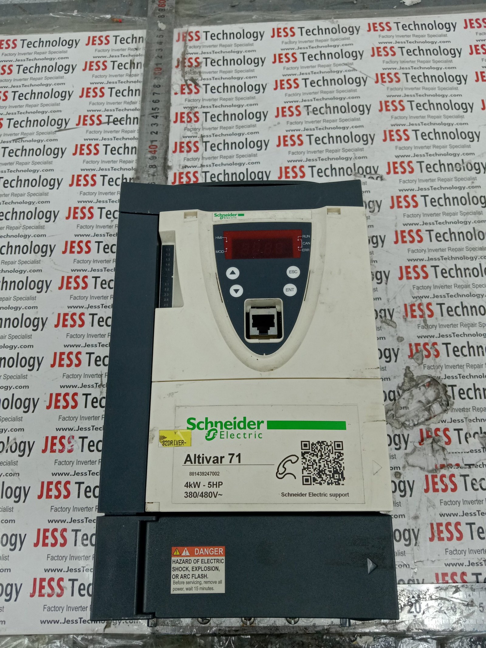Repair INVERTER SCHNEIDER ATV71HU40N4Z Malaysia, Singapore, Indonesia, Thailand, Vietnam