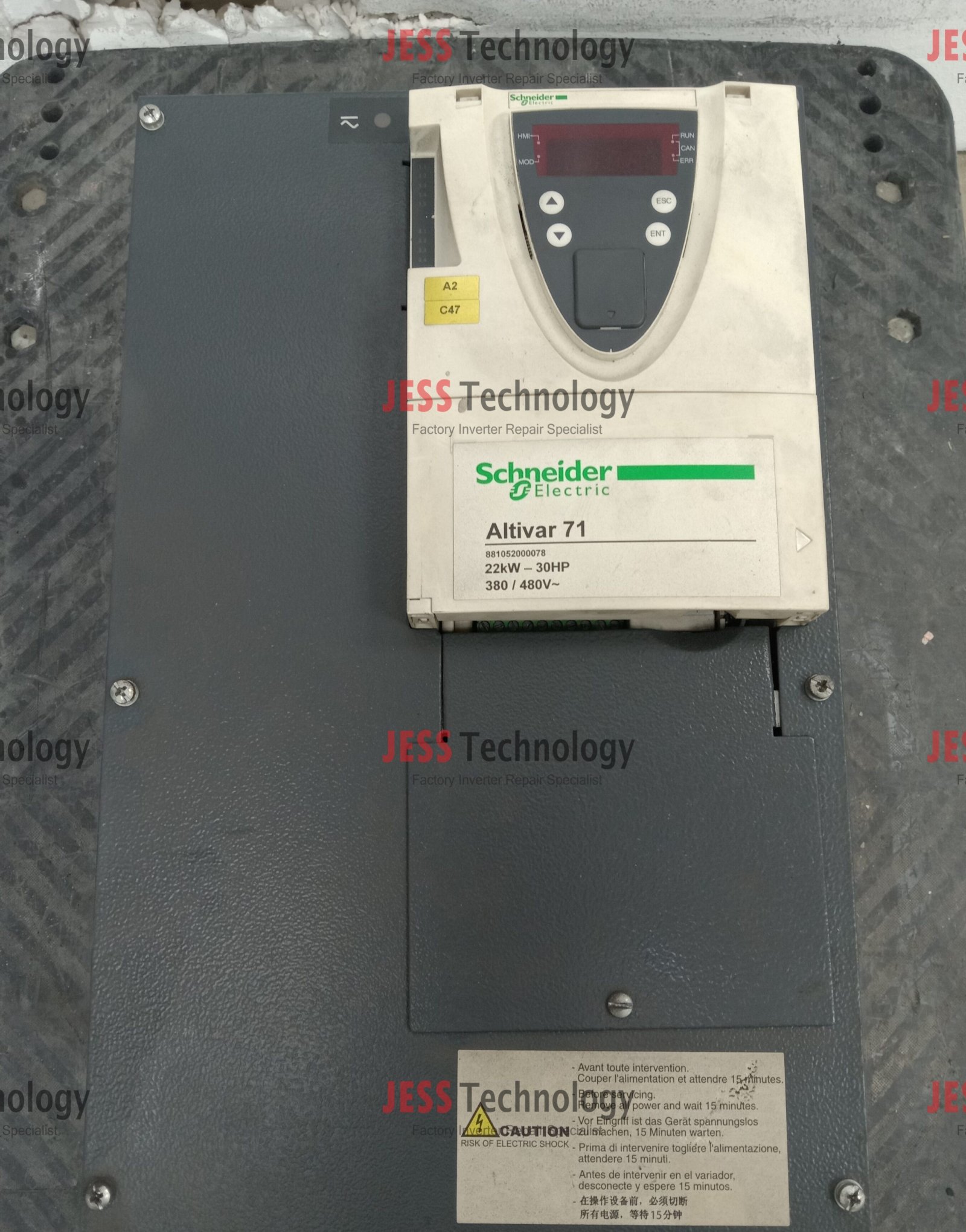 Repair INVERTER SCHNEIDER ATV71HD22N4Z Malaysia, Singapore, Indonesia, Thailand, Vietnam