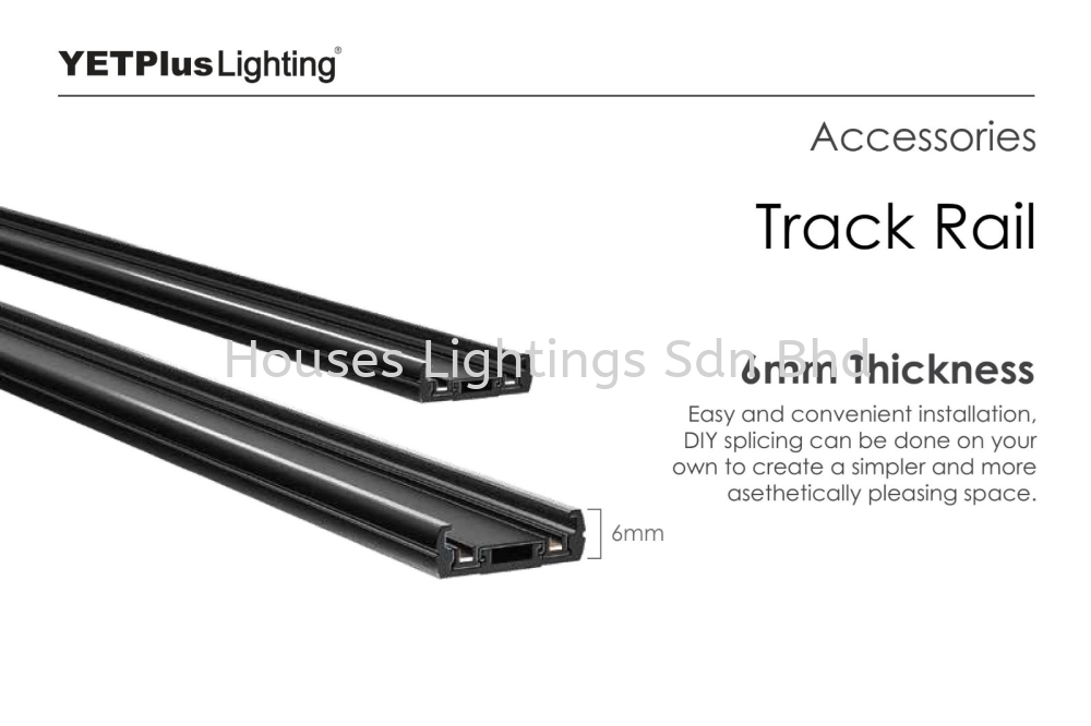 YET 48V SMART 1M 2M 3M MAGNETIC TRACK RAIL YETplus 48V Surface | Recess ...