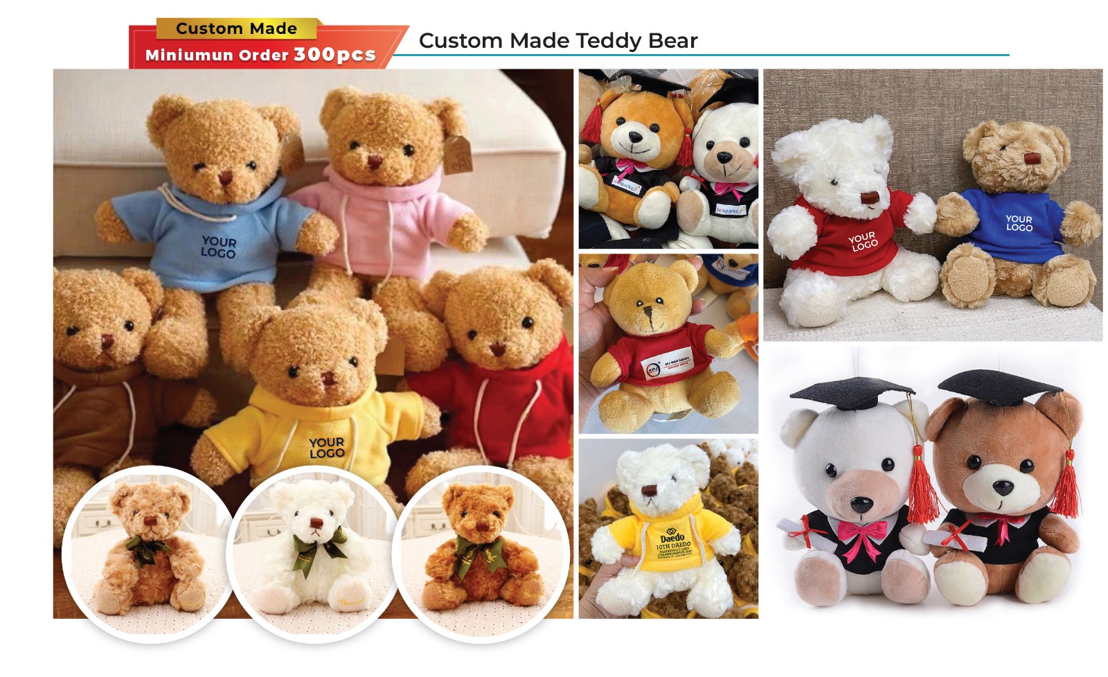 Custom Made Teddy Bear