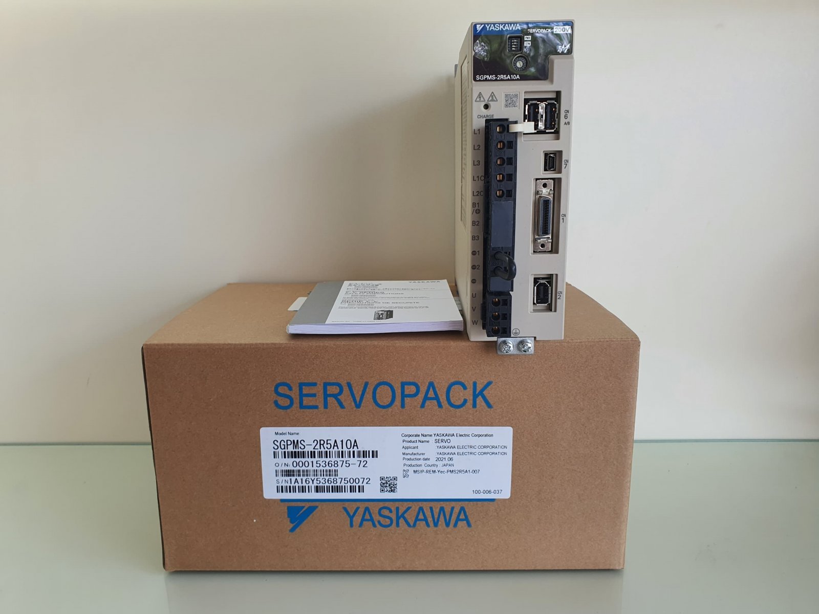 Yaskawa SGPMS-2R5A10A Servo Drive Malaysia