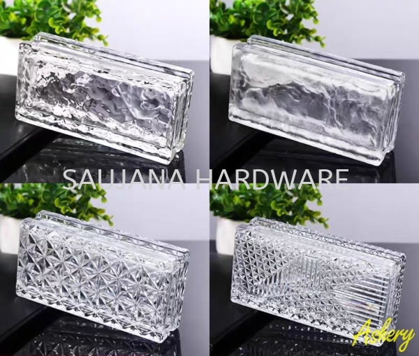 SQC-OC Series Hollow Double-Sided Grooved Glass Brick 200x100x50mm TRANSPARENT 透明 HOLLOW BRICKS 空心玻璃 GLASS BRICK 玻璃砖 Malaysia, Selangor, Kuala Lumpur (KL), Kuala Langat Supplier, Suppliers, Supply, Supplies | Saujana Hardware Timber Trading Sdn Bhd