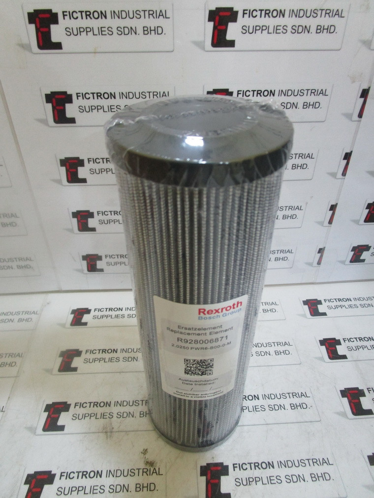 R928006871 2.0250 PWR6-B00-0-M R92800687120250PWR6B000M REXROTH Hydraulic Filter Supply Malaysia Singapore Indonesia USA Thailand