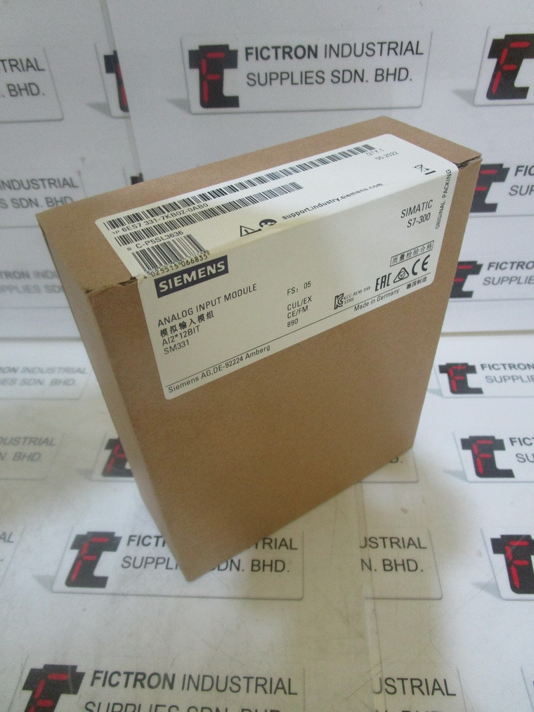 6ES7 331-7KB02-0AB0 6ES73317KB020AB0 SIEMENS Analog Input Module Supply Repair Service Malaysia Singapore Indonesia USA Thailand